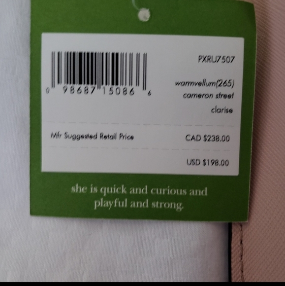 NwT Kate Spade Cameron St. Clarice pink Crossbody Bag - Picture 5 of 5